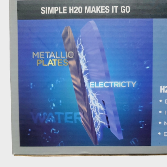 Bedol Recyclable & Eco-Friendly Water Clock Alarm Clock Powered by Water NIB - Picture 3 of 8